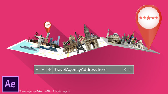 travel agency advert videohive free download after effects template